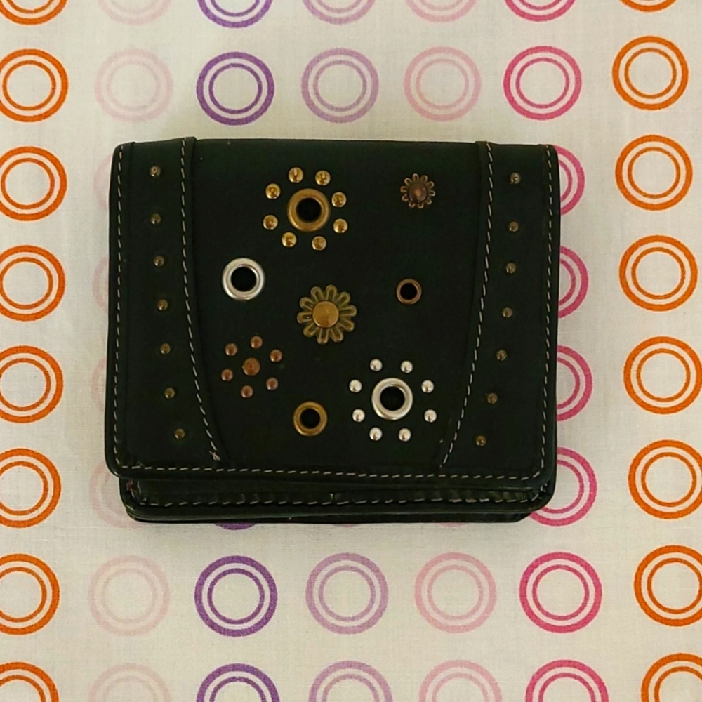Fossil Black Wallet Genuine Leather